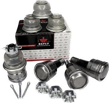 Шарнир рулевой тяги Г-3302, 2217 (шарнир + пыльник к-т 4 шт.) ПРЕМИУМ ФАРЕР