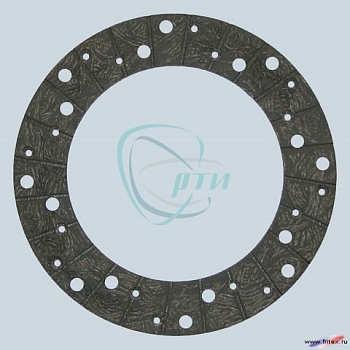 Накладка фрикционная (ферродо) Волга (б/асб.) свер (ЗМЗ)