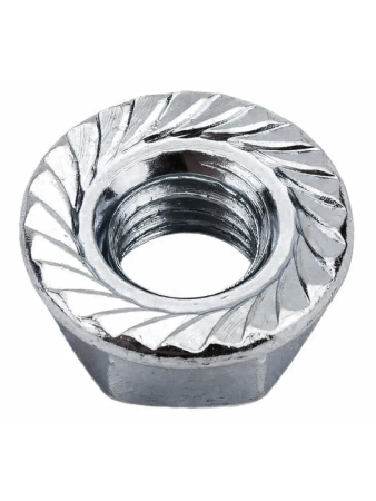 Гайка М8х1 с фланцем