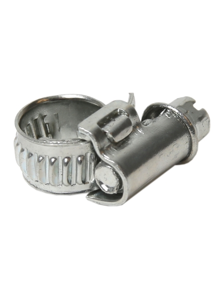 Хомут червячный  8-12/9 (цинковое хроматирование) Завод ТРУД