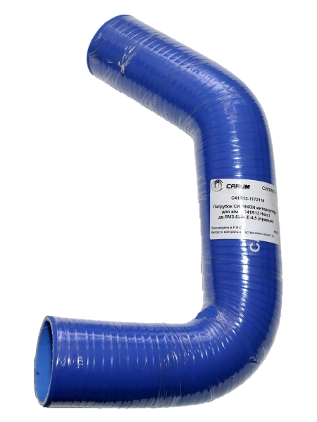 Патрубок интеркуллера ГАЗон NEXT дв. ЯМЗ (силикон) CARUM