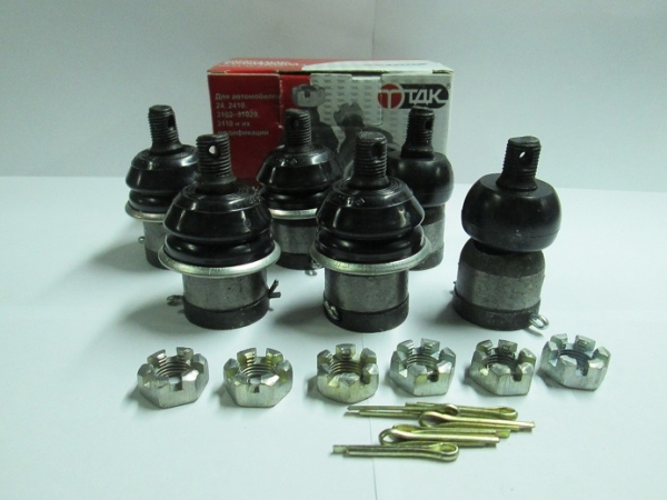 Шарнир рулевой трапеции В-га (комплект 6 шт.)