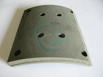 Накладка тормозная МАЗ-5440, МАЗ-104 зад. сверл.(б/асб) (сверл.)