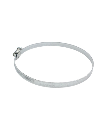 Хомут червячный 110-130/9 (цинковое хроматирование) Завод ТРУД