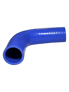 Патрубок радиатора угловой 45х45х150/150 силикон Автотракторная техника ТехноПартнер