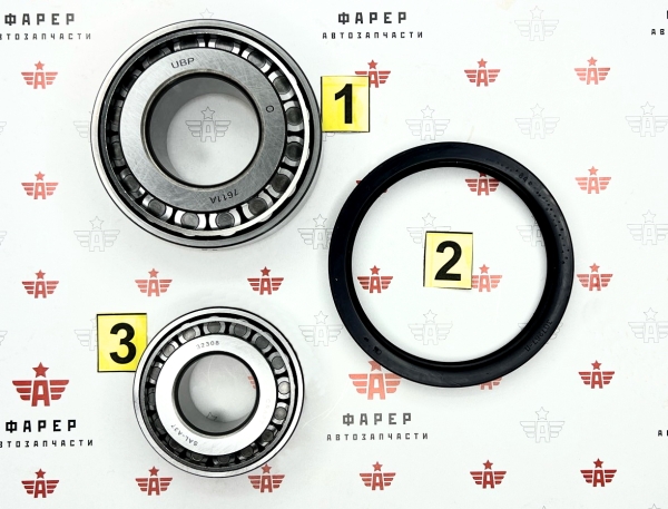Р/к ступицы передней ЗИЛ-431410, ПАЗ-3205, 32053 (КААЗ) PRO ФАРЕР