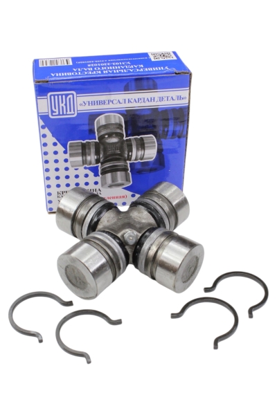 Крестовина карданного вала Г-3302, 2410, УАЗ под стопорные кольца, усиленная (синяя уп.)