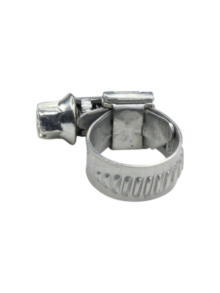 Хомут червячный  10-16/9 (цинковое хроматирование) Завод ТРУД