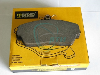 Колодка тормозная Г-ль, 3110 перед. Элит (б/асб.) (комп. 4шт)