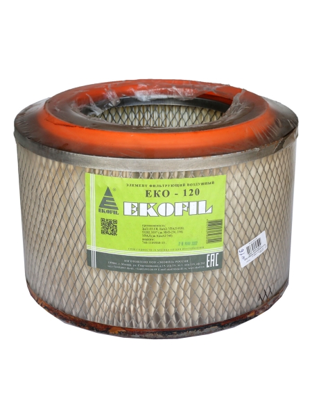Фильтр воздушный Экофил ЗИЛ 133ГЯ, ЛИАЗ, УРАЛ (дв.ЯМЗ-236,238, Камаз 740)