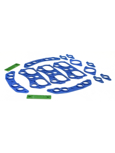 Р/к ГБЦ ЯМЗ-236 ЕВРО (1 цилиндр) (фторсиликон)