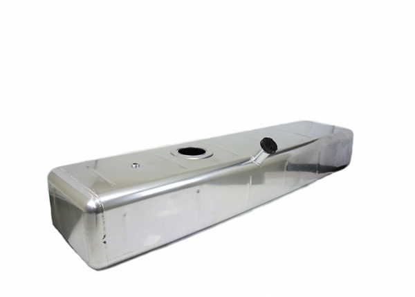 Бак топливный для а/м Г-ль 3302 (металлический, объём 140л., под погружной насос, хром)