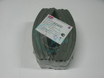 Накладка тормозная Г-3307, 3308, 3309 задн.(б/асб) 8шт. с заклёпками сверлёные