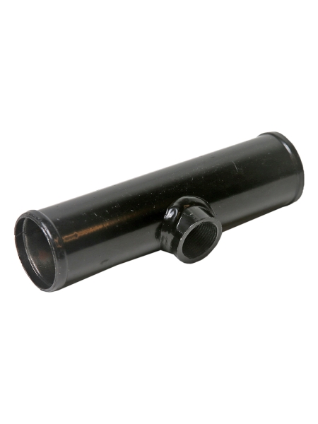 Патрубок радиатора под датчик ТМ-108 металл. d-38х150 (короткий)