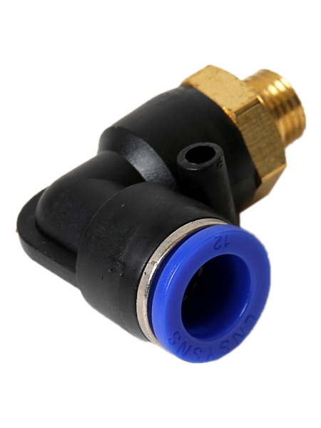 Фитинг угловой PL наруж.резьба 12 М12х1,25 MGF