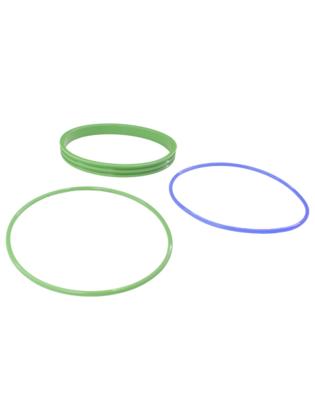 Р/К уплотнительных колец гильзы дв.ЯМЗ-236 (широкое, 2 узких, силикон, зеленый)