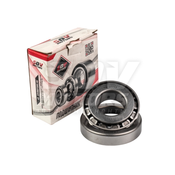 Подшипник хвостовика (ведомой шестерни) моста заднего Г-53, редуктора з/м Г-3308, 33104 (27709)