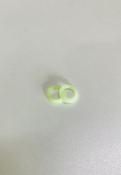 Кольцо форсунки Газель дв.УМЗ-4216 ЕВРО-4 силикон (узкое) зеленое