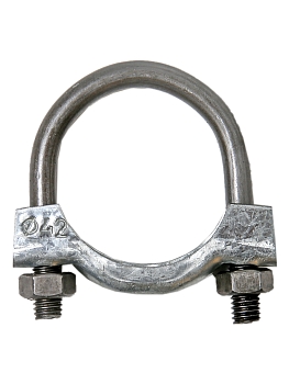 Хомут глушителя D42 ОКА, резонатор УАЗ