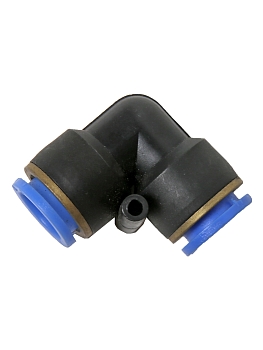 Фитинг трубки ПВХ 14 мм (угловой)