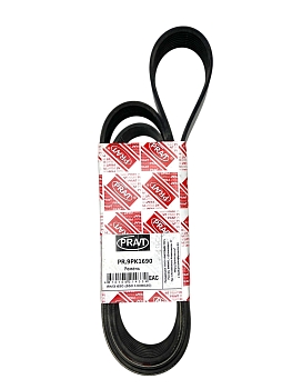 Ремень 1690 (поликлин) 9PK ЯМЗ 650 PRAVT