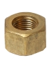 Гайка М10х1 коллектора кл.17 (латунь) высокая