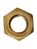 Гайка М10х1 коллектора кл.17 (латунь) высокая