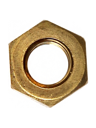 Гайка М10х1 коллектора кл.17 (латунь) высокая