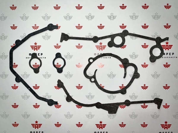 Прокладки двигателя/крышки цепи 405/405/409 (6 шт.) ПМБ 0,8 мм ФАРЕР