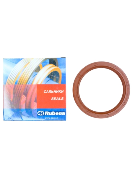 Сальник коленвала (зад.) 2108, ГАЗ,УАЗ дв.406,4216 (б) 80х100х10(к) Rubena