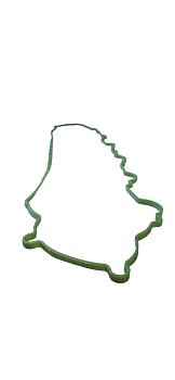 Прокладка клапанной крышки ЯМЗ-536 (силикон зеленый)