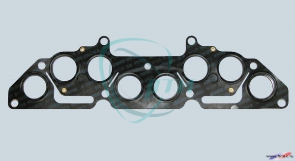 Прокладка коллектора ВАЗ-1118, 2112 (газопровода) металл. ПРЕМИУМ