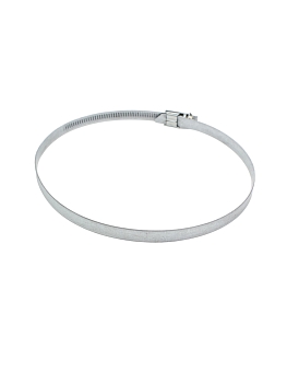 Хомут червячный 130-150/9 (цинковое хроматирование) Завод ТРУД