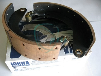 Колодка тормозная ПАЗ 3205, 32053 мост Канаш (накладка "ВАТИ") (инд.упак.) (комп. 2шт)