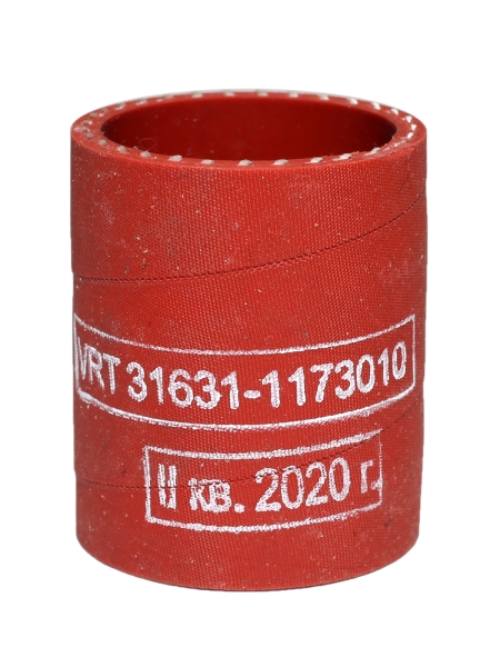 Патрубок интеркуллера УАЗ-3163 "Патриот" дв. IVECO (теплостойкий 50х61-0,29 ) ВРТ