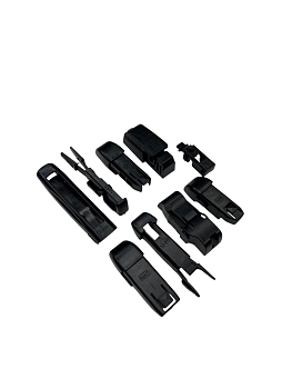 Щетка стеклоочистителя бескаркасная 26/650mm креплени 9 коннекторов KURUMAKIT