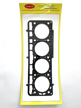 33 Прокладка головки блока ГАЗель дв.УМЗ-А274 EvoTech (3 сл. жаропрочная сталь) БЦМ