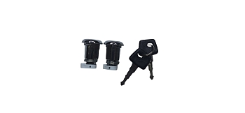 Личинки замка двери УАЗ Патриот, Лада Приора (2 личинки, 2 ключа)