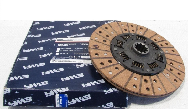 Диск сцепления ведомый УАЗ-451 дв.УМЗ-4178,4179 рычажное сцепление