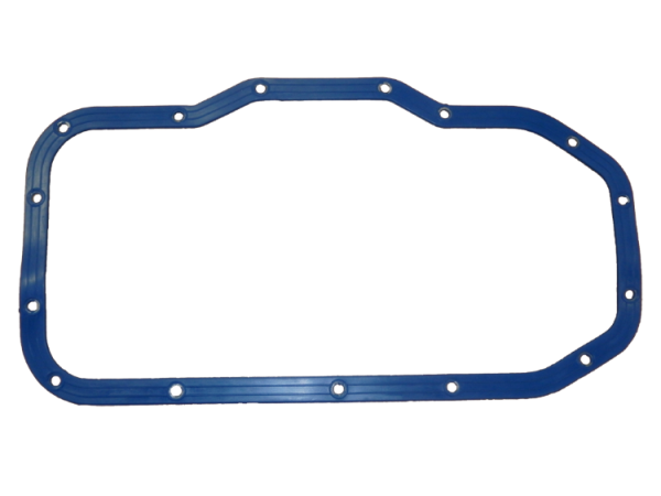 Прокладка масл. картера 406 дв. (силикон с пресс-шайбами) синий