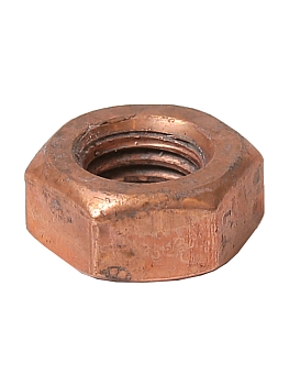 Гайка М10х1,5 приемной трубы В-га, УАЗ (омед.) низкая