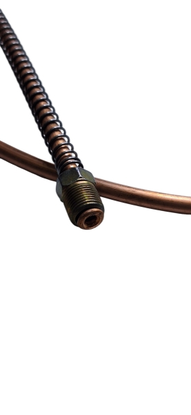 Трубка тормозная ПАЗ-3205 (147см/6мм) прав.перед.