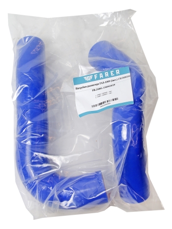 Патрубки радиатора Г-3309 (2шт.) СИЛИКОН