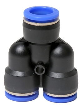 Фитинг разделитель Y-образный пластиковый PY 16 MGF