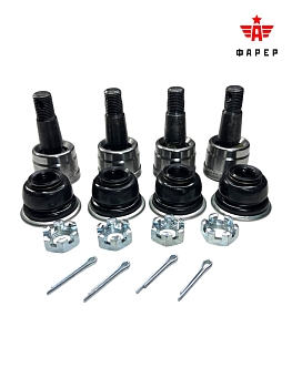 Шарнир рулевой тяги Г-3302, 2217 (шарнир + пыльник к-т 4 шт.) СТАНДАРТ ФАРЕР