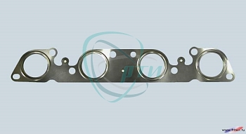 Прокладка коллектора ВАЗ-21124 (выпускного) металл