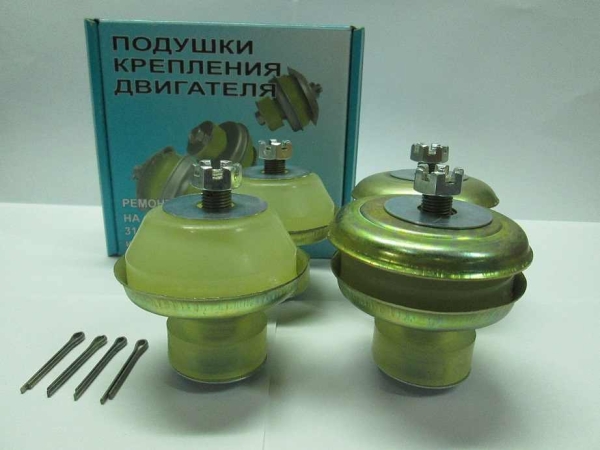 44 Подушка двигателя (перед./зад.) УАЗ (полиуретан)