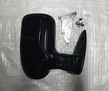 Зеркало заднего вида /Г-ль/Соб-ль/ руч. привод (черное) правое