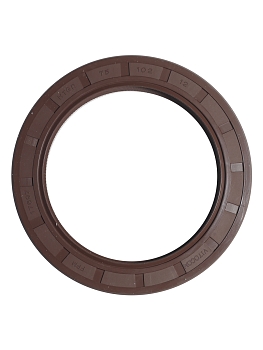 Сальник 2.2-75х102х12 правого вращения КАМАЗ/вал коленчатый передний FPM-фторкаучук 17697