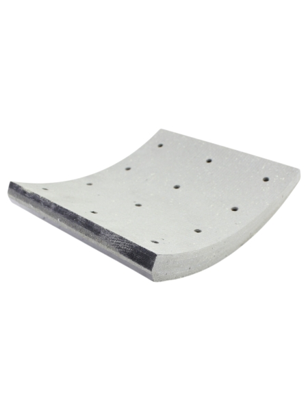 Накладка тормозная ПАЗ-3203, 3204 зад. сверл. (б/асб)